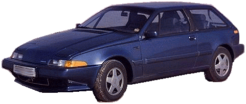Volvo 480 Turbo!! This is a real car